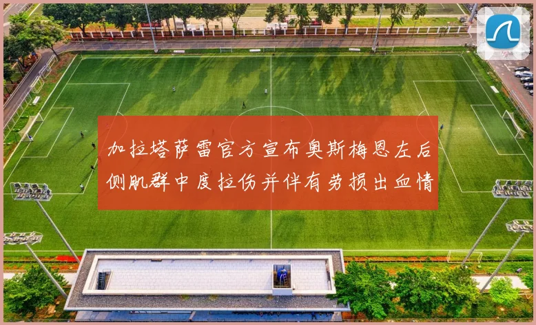 加拉塔萨雷官方宣布奥斯梅恩左后侧肌群中度拉伤并伴有劳损出血情况